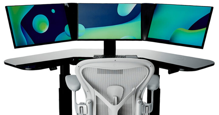 Creating a More Engaging Office Setup With a Smart Desk Display